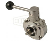 B5101-Series Butterfly Valve with Pull Handle Weld End
